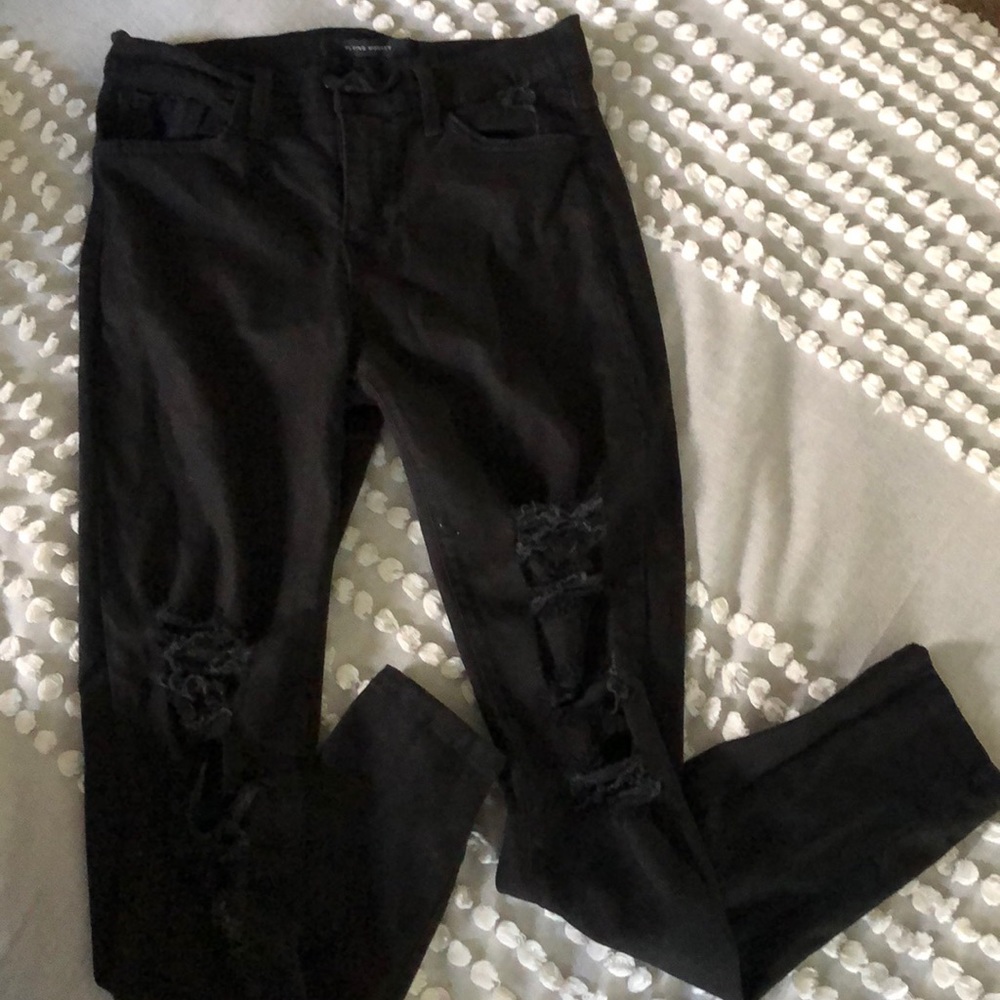 Flying Monkey Black Ripped Jeans